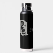 ZOOMER Waterfles Trend Abstract Zwart Poeder (Links)