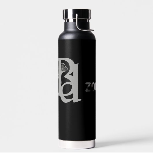 ZOOMER Waterfles Trend Abstract Zwart Poeder (Links)