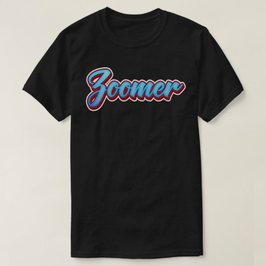 Zoomer Zoomers T-shirt (Design voorkant)