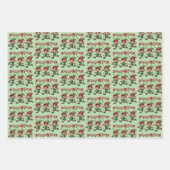 Zoomie Elves Christmas Inpakpapier Vel (Voorkant 3)