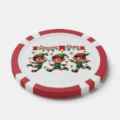Zoomie Elves Christmas Poker Chips (Enkel)