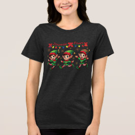 Zoomie Elves Christmas Tri-Blend Shirt