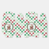 Zoomie Kerstman Kerst Popcorn  Bedankdoosjes (Ongevouwen)
