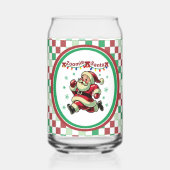 Zoomie Kerstman Kerstmis Blikvorm Glas (Achterkant)