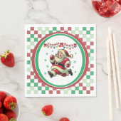 Zoomie Kerstman Kerstmis Servet (Insitu)