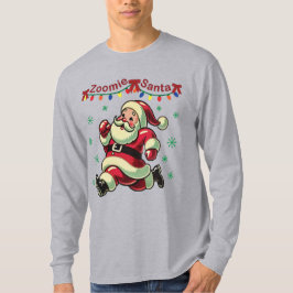 Zoomie Kerstman Kerstmis T-shirt