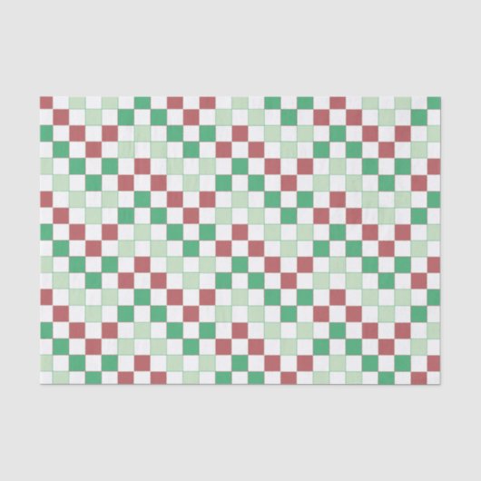 Zoomie Kerstman Kerstmis Tissuepapier (Voorkant)