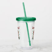 Zoomie Santa Christmas Acryl Drinkbeker (Links)