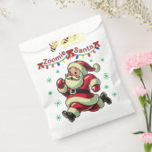 Zoomie Santa Christmas Bedankzakje (Gezegeld)