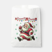 Zoomie Santa Christmas Bedankzakje (Voorkant)