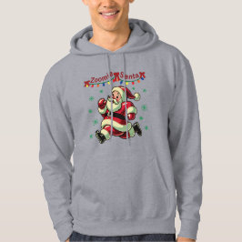 Zoomie Santa Christmas Hoodie