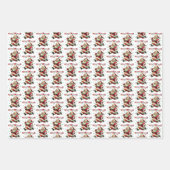 Zoomie Santa Christmas Inpakpapier Vel (Voorkant 2)
