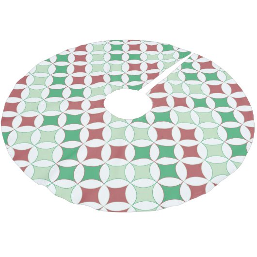 Zoomie Santa Christmas Kerstboom Rok (Gekanteld)