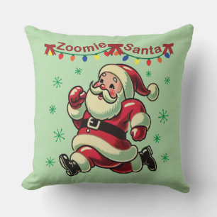 Zoomie Santa Christmas Kussen