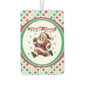 Zoomie Santa Christmas Luchtverfrisser (Achterkant)