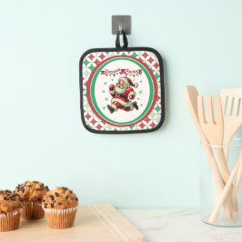 Zoomie Santa Christmas Pannenlap