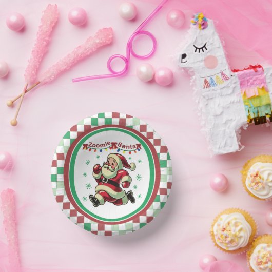 Zoomie Santa Christmas Papieren Kommen (Feest)