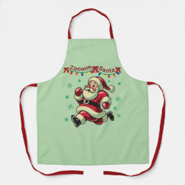 Zoomie Santa Christmas Schort