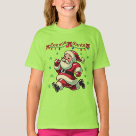 Zoomie Santa Christmas T-shirt