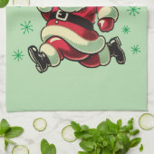 Zoomie Santa Christmas Theedoek (Gevouwen)