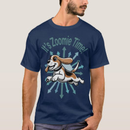 Zoomie Time Beagle T-shirt