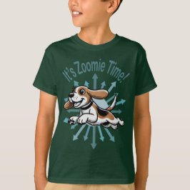 Zoomie Time Beagle T-shirt
