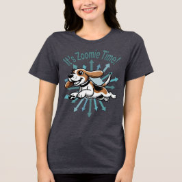Zoomie Time Beagle Tri-Blend Shirt