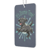 Zoomie Time Black Lab Luchtverfrisser (Links)