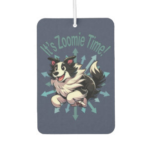 Zoomie Time Border Collie bijvoorbeeld Luchtverfrisser
