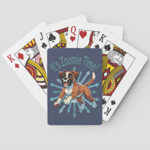 Zoomie Time Boxer Pokerkaarten
