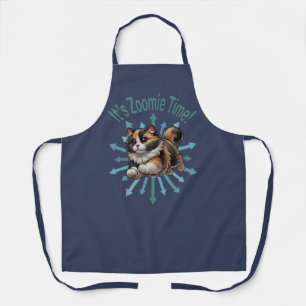 Zoomie Time Calico Cat Schort