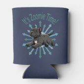 Zoomie Time Cane Corso Blikjeskoeler (Achterkant)