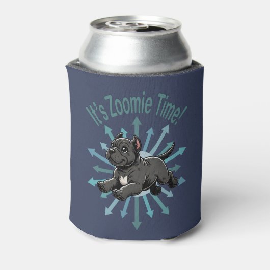 Zoomie Time Cane Corso Blikjeskoeler (Blikje Achterkant)