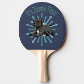 Zoomie Time Cane Corso Tafeltennisbatje (Achterkant)