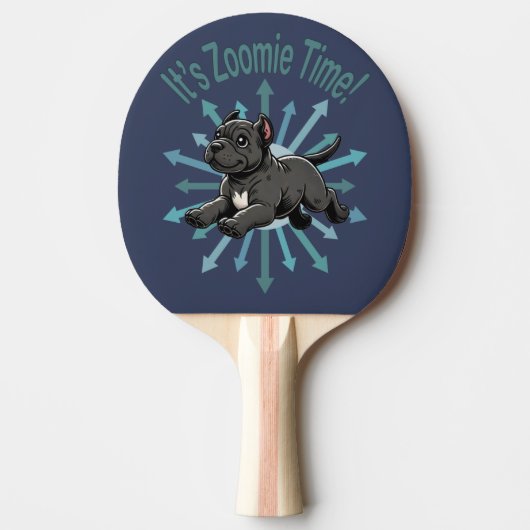 Zoomie Time Cane Corso Tafeltennisbatje (Voorkant)