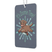Zoomie Time Chocolate Lab Luchtverfrisser (Links)