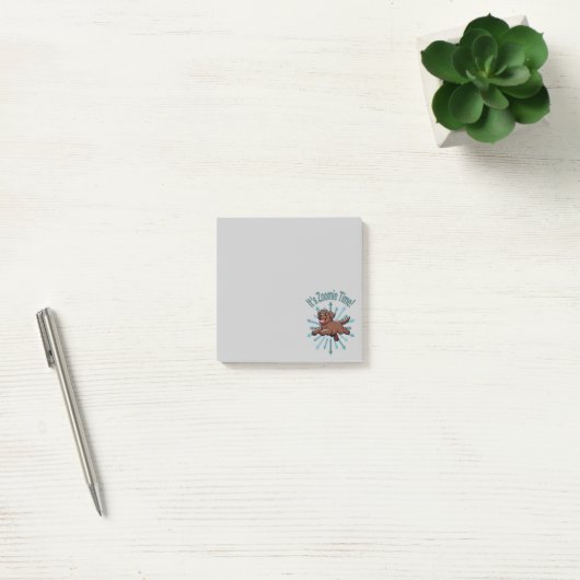Zoomie Time Chocolate Lab Post-it® Notes (Kantoor)