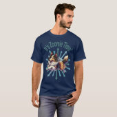 Zoomie Time Collie T-shirt (Voorkant volledig)
