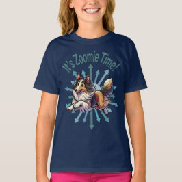 Zoomie Time Collie T-shirt