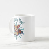 Zoomie Time Corgi Koffiemok (Voorkant links)