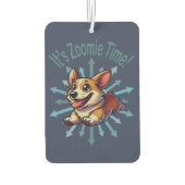 Zoomie Time Corgi Luchtverfrisser (Achterkant)