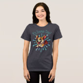 Zoomie Time Corgi Tri-Blend Shirt (Voorkant volledig)