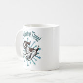 Zoomie Time Duitse kortharige pointer Koffiemok (Voorkant links)