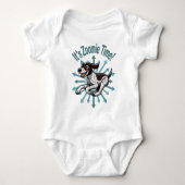 Zoomie Time Duitse kortharige pointer Romper (Voorkant)
