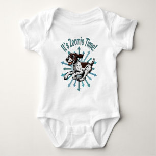 Zoomie Time Duitse kortharige pointer Romper