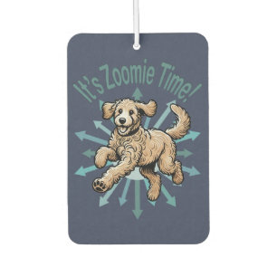 Zoomie Time Golden Doodle Luchtverfrisser