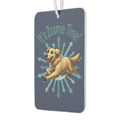 Zoomie Time Golden Retriever Luchtverfrisser (Links)