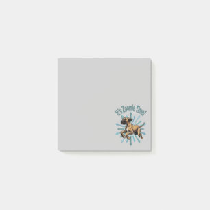 Zoomie Time Great Dane bijvoorbeeld Post-it® Notes