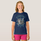 Zoomie Time Grey Tabby Cat T-shirt (Voorkant volledig)