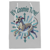 Zoomie Time Greyhound bijvoorbeeld Medium Cadeauzakje (Voorkant)